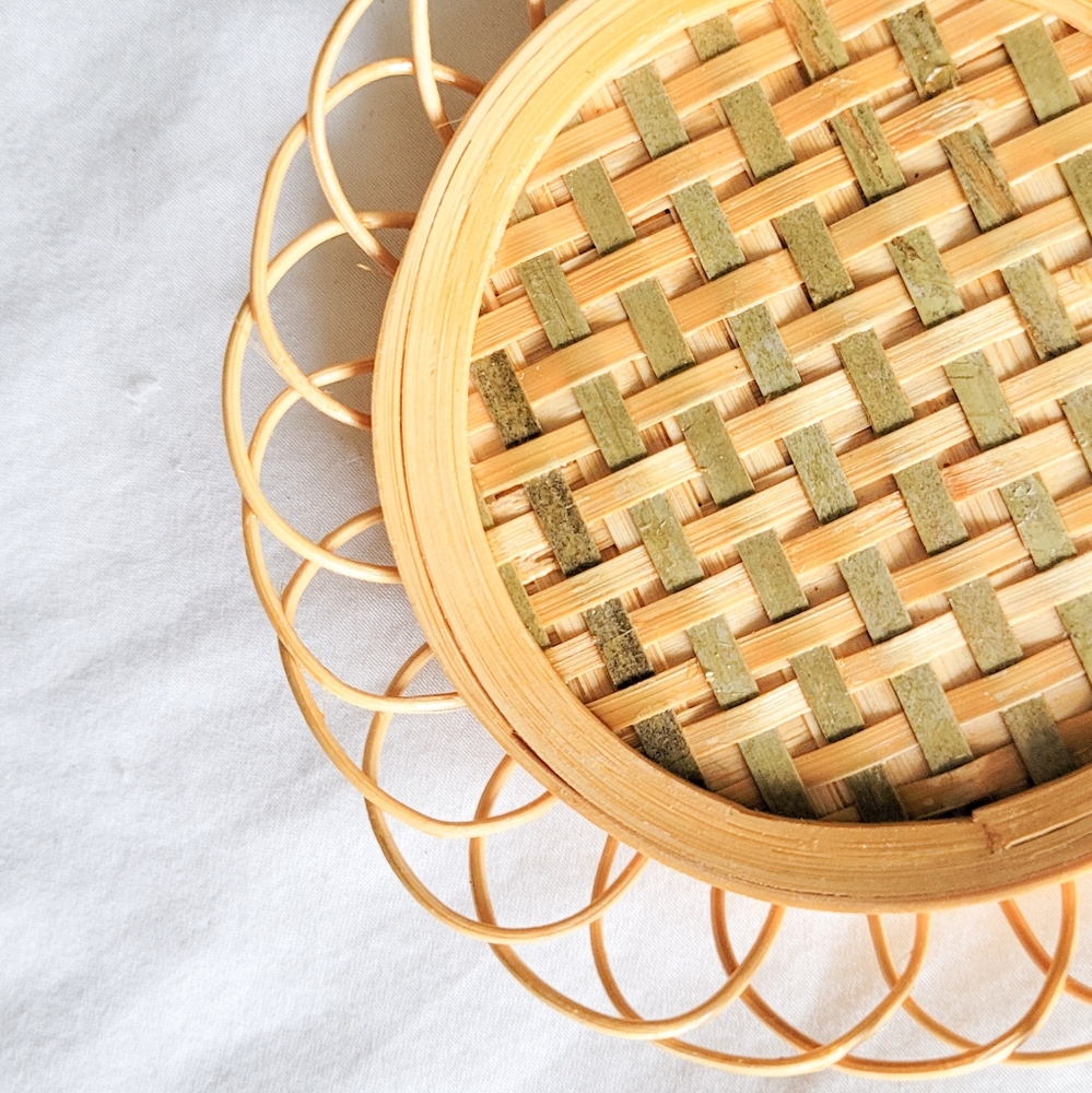 Wicker coasters